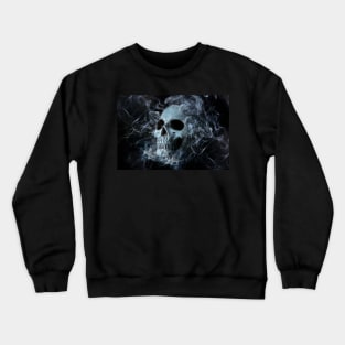 Smoking Skull Crewneck Sweatshirt